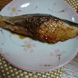 フライパンでブリの照り焼き(*˙︶˙*)☆*°